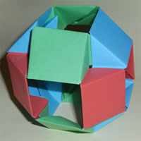 Octaedro truncado de Leonardo