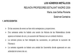 N&uacute;meros met&aacute;licos