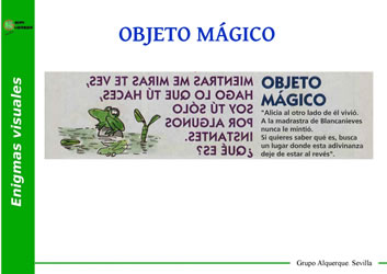 Objeto m&aacute;gico