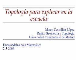 Topolog&iacute;a en la escuela