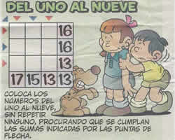 Cuadrados num�ricos