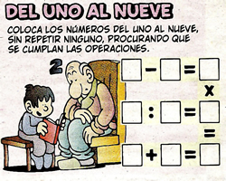 Pasatiempos con n�meros