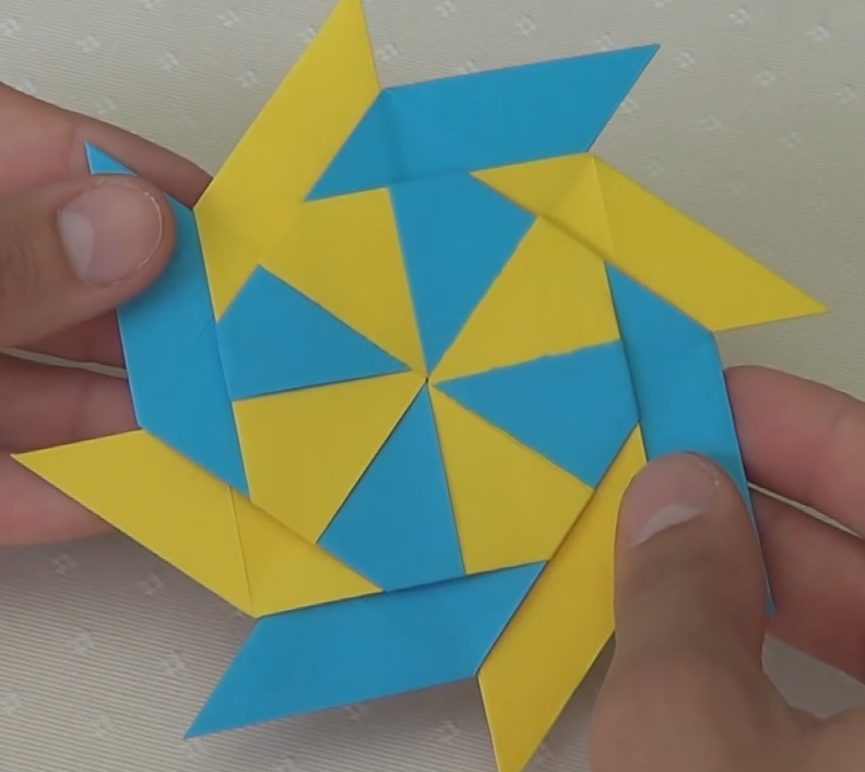 Oct&oacute;gono convertible en estrella