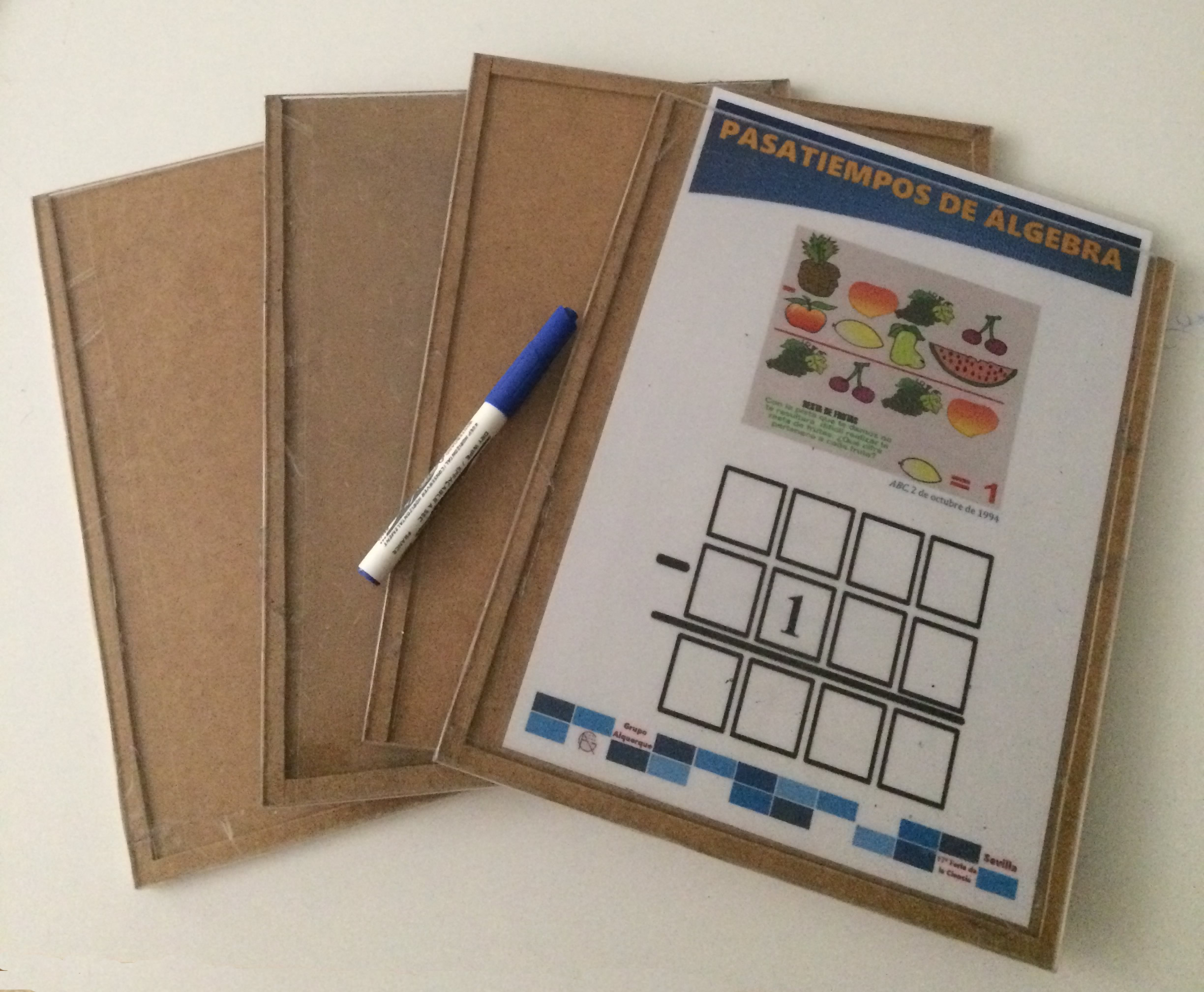 Pasatiempos algebraicos