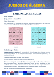 Parejas algebraicas
