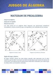 matgram operaciones