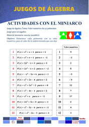 Acticidades con miniarco