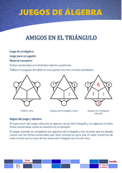 Amigos en el tri&aacute;ngulo
