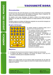 Yaguarete-Kora. Juego de Am�rica