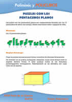 Pentacubos planos
