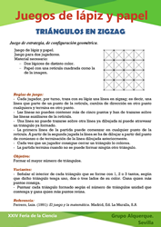 Tri&aacute;ngulos en zigzag
