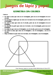 Geometr&iacute;a con colores
