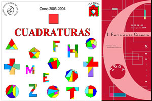 Cuadraturas de pol�gonos regulares, cruces y estrellas