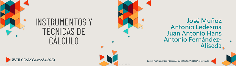 Instrumentos de c&aacute;lculos