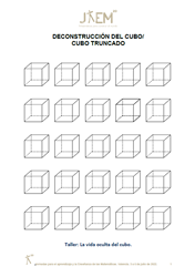 Deconstrucci&oacute;n del cubo